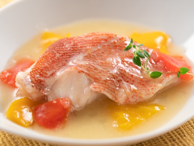 赤魚のアクアパッツァ風（アメリカ産）