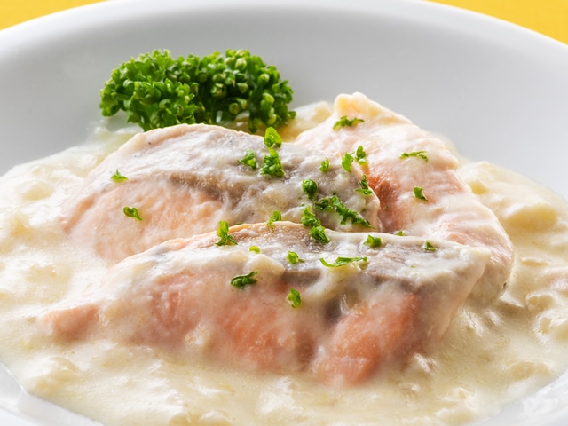 サケクリーム煮