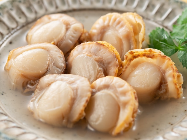 ホタテ潮煮