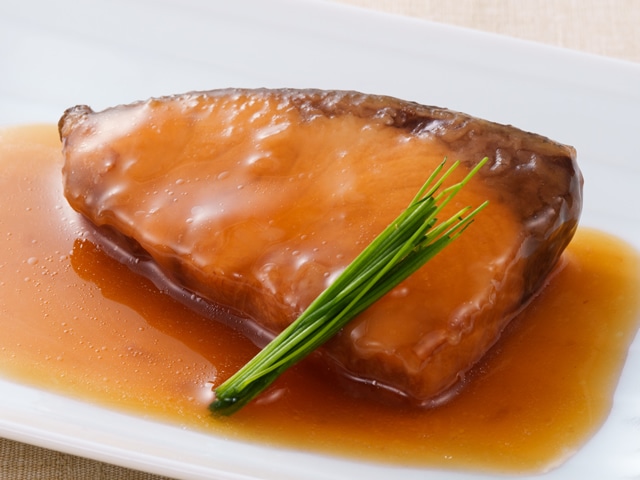 やわらか煮魚　ブリの甘酢あんかけ