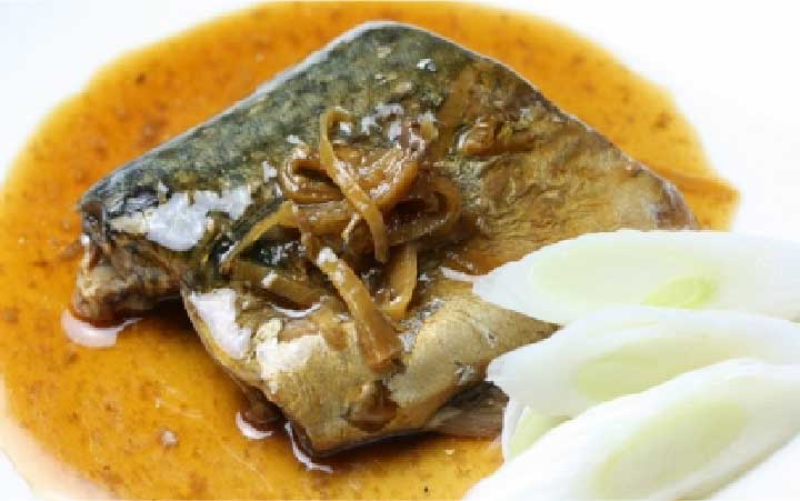 三陸産サバ生姜煮ねぎやわらか煮