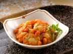三陸産ホタテトマト煮